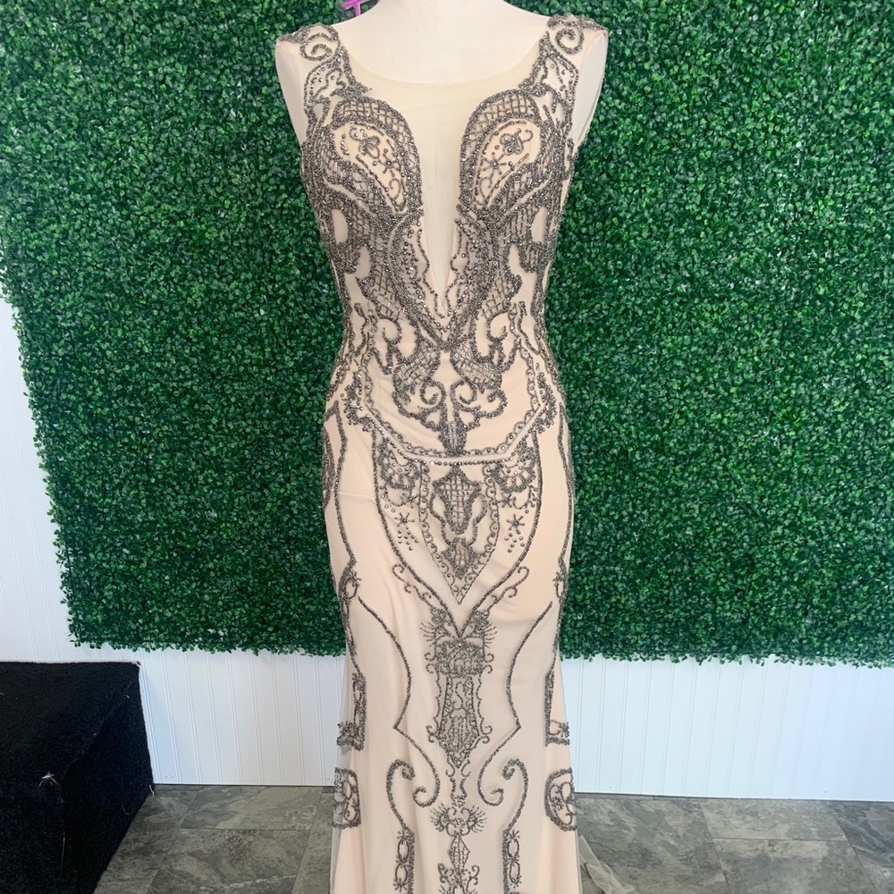 Champagne Vienna gown NWT